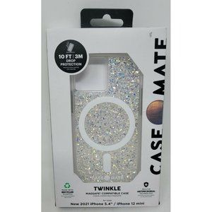 Case-Mate Twinkle MagSafe Case for iPhone 13 Mini / iPhone 12 Mini 5.4" Stardust